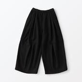 H& by POOL Wide Pants Black Wool