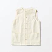 ��H& by POOL Vest Off White