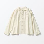 ��H& by POOL Wide Shirt �iLS�jOff White