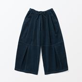 H& by POOL Wide Pants Navy Corduroy