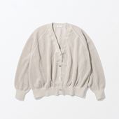 H& by POOL Cotton Cardigan Ivory