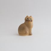 【定番品】 Lisa Larson Cats MANS S Brown