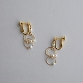 asumi bijoux petal mini earring