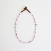 sai Necklace Purple Shell & Pearl