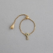 CHERRY BROWN dew Chain Ring 05