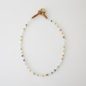 sai Necklace Moonstone,Iolite,Fluorite & Carnelian