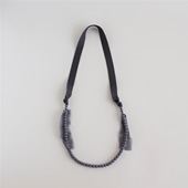 sai Necklace Pearl Gray