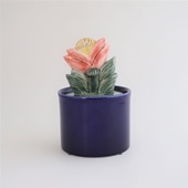 yԕizLisa Larson Jar with Lid big flower A