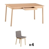 STILT TABLE 1400ASTILT CHAIR×4