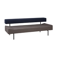 美品 送料込み ＩＤＥＥ　ＤＩＶＡＮＣＯ　ＳＯＦＡＲ　3人掛け ソファ 無印良品 在庫品】DIVANCO SOFA Round Navy × Dark gray｜3人掛け｜IDEE