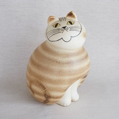 値下げ【美品】リサラーソン ねこ Amazon.co.jp: ［リサラーソン］Lisa Larson 置物 キャットミカ