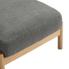 【オットマン】IDEE DIMANCHE OTTOMAN 在庫品】DIMANCHE OTTOMAN Leather Premium Marron｜オットマン