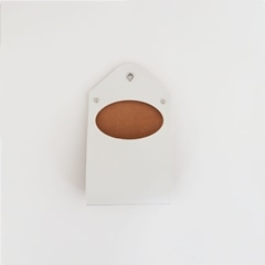 Hender Scheme wall pocket smartphone ホワイト｜バスケット・収納