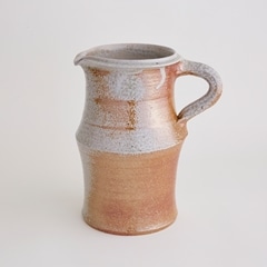 EIHO 陶器製　ピッチャー 　天使デザイン　高さ約20cm　ヴィンテージ 洋食器 超高温1300℃ Temperature 白い片口ピッチャー小鉢 SSS