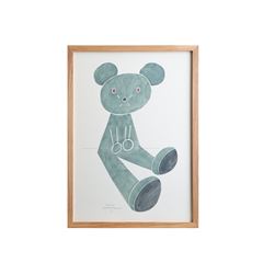 定番品】山口一郎 「kuma-brown」｜ポスター｜IDEE SHOP Online