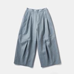 H& by POOL IDEE デニム ワイド パンツ インディゴ H& by POOL Denim Wide Pants｜ボトムス｜IDEE SHOP Online