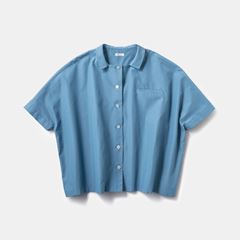 ☆H& by POOL Wide Shirt Blue｜トップス｜IDEE SHOP Online