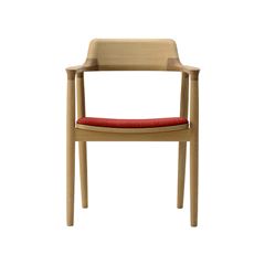 受注生産品】マルニ木工 HIROSHIMA ARM CHAIR Oak Oil Red M02