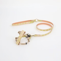 MILOU by IDÉE ハーネス リード セット MILOU by IDEE Lead & Harness S カモミールセット｜お散歩グッズ