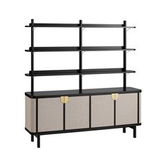 展示品 IDEE イデー コティ シェルフ M ブラック KOTI SHELF L Black｜シェルフ｜IDEE SHOP Online