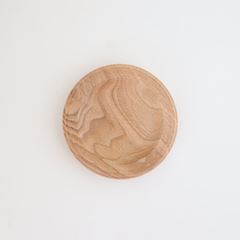 在庫限り】IDEE Woodturning プレート SS chestnut｜プレート・ボウル