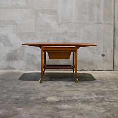 国産ユーズド ヴィンテージ サイドテーブル ヴィンテージ アイアンベース ウッド サイドテーブル