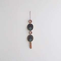 IDEE購入 heather levine ウォールハンギングオブジェ ブルー系 一点物】Heather Levin Wall Hanging｜これまでに販売した商品