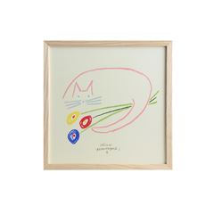 定番品】 山口一郎 「ネコトハナ」｜ポスター｜IDEE SHOP Online