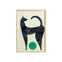 山口一郎　IDEE アートポスター IDEE］アートポスター 山口一郎 kuma－green 20