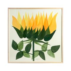 山口一郎　花　yellow  IDEE 在庫限り】 山口一郎 「HANA-siro」｜ポスター｜IDEE SHOP Online