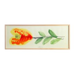 山口一郎　絵画　IDEE hana 定番品】山口一郎 「HANA-green」｜ポスター｜IDEE SHOP Online