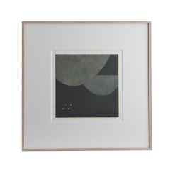 エディション】 黒木周 「Overlap-106 ブラック」｜版画・シルク