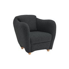 MINI MILLER ARM CHAIR Boucle Black｜1人掛け｜IDEE SHOP Online