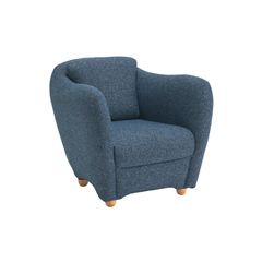 MINI MILLER ARM CHAIR Boucle Blue｜1人掛け｜IDEE SHOP Online