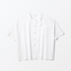 H& by POOL Wide Shirt Off White｜トップス｜IDEE SHOP Online