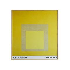 定番品】 ジョセフ・アルバース 「Homage to the Square - Yellow