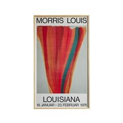 定番品】 モリス・ルイス 「Louisiana (1975)」 #ルイジアナ近代美術館