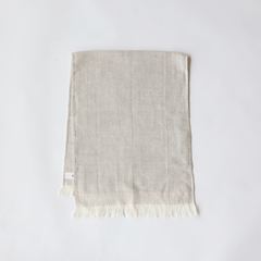 ガーゼフェイスタオル★Handmade リネンコットン ガーゼ フェイスタオル ナチュラル｜タオル｜IDEE SHOP