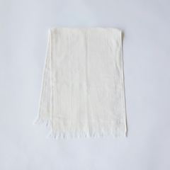 リネンコットン ガーゼ フェイスタオル ブラン｜タオル｜IDEE SHOP Online