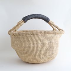 IDEE限定】 ブルキナバスケット L ブラック｜バスケット・収納｜IDEE