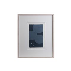 エディション】 黒木周 「Connect-34 ネイビー」｜版画・シルク