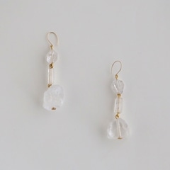 六本木店】P34 sai Pierce Crystal Quartz｜ピアス・イヤリング